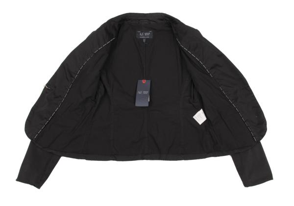 ARMANI JEANS Cotton Stretch 1B Jacket Black Size 46