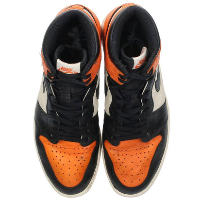 Nike Sneakers Black x Orange x White Size 30cm