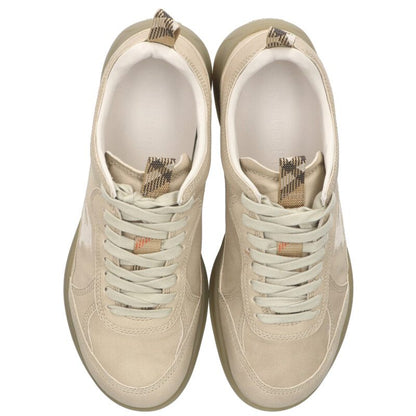 Burberry 81084561 Leather Matrix Sneakers Beige Size 9.5