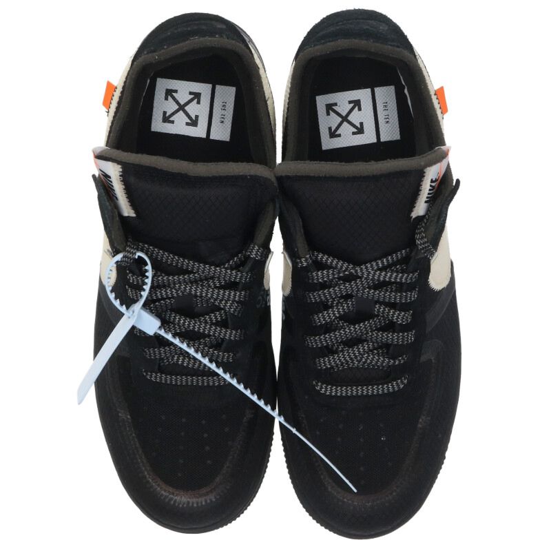 NIKE x OFF-WHITE Sneakers Black x White Size 27.5cm