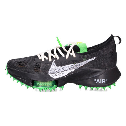NIKE OFF-WHITE Air Zoom Tempo NEXT% Sneakers Black Size 27cm