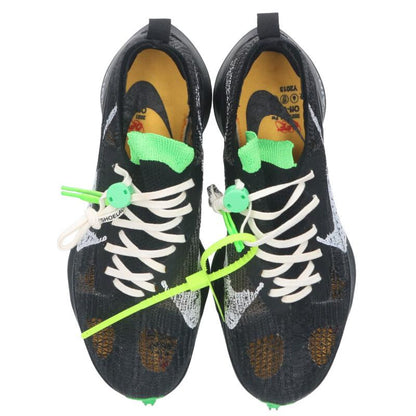 NIKE OFF-WHITE Air Zoom Tempo NEXT% Sneakers Black Size 27cm