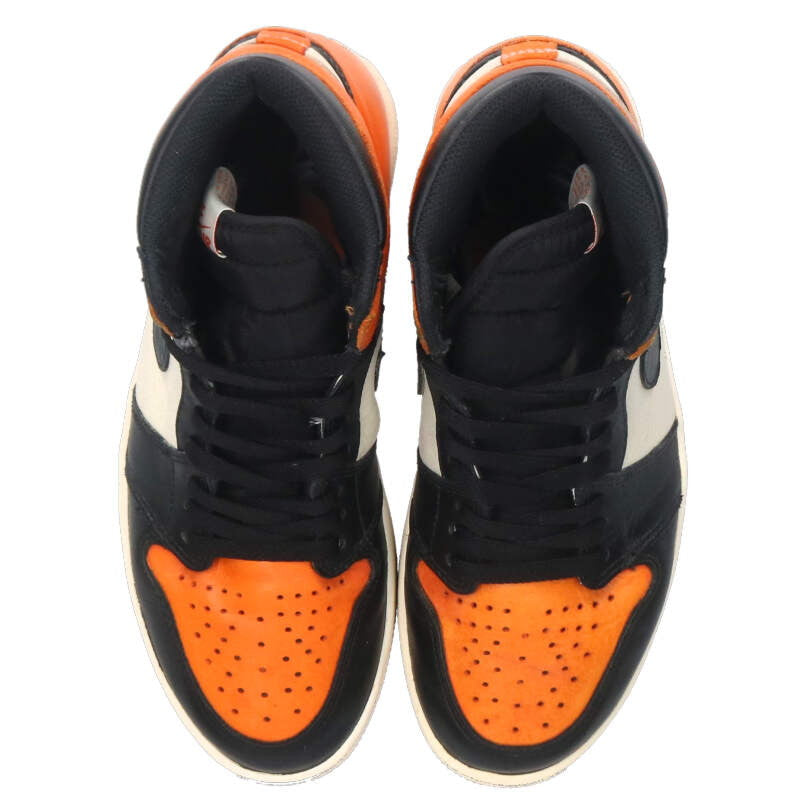Nike Sneakers Black x Orange x White Size 26cm