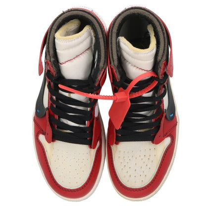 NIKE x OFF-WHITE Sneakers Red x White Size 25cm