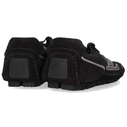 Louis Vuitton Leather Sneakers Black Size 8