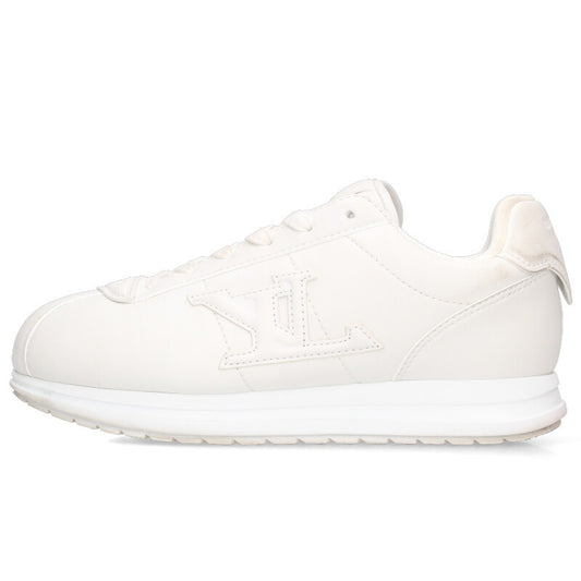 Louis Vuitton LV Logo Leather Sneakers White Size 8.5
