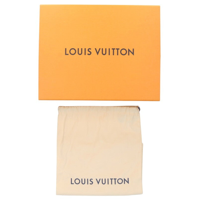 Louis Vuitton LV Logo Leather Sneakers White Size 8.5
