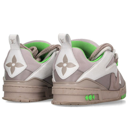 Louis Vuitton Sneakers Gray x Green Size 7.5