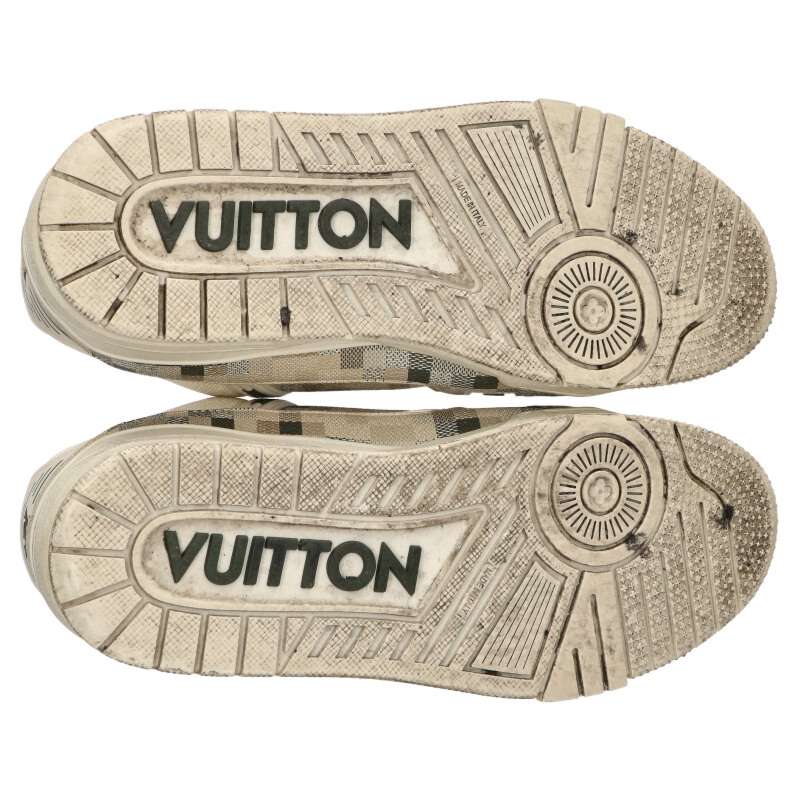 Louis Vuitton Sneakers White x Green Size 8