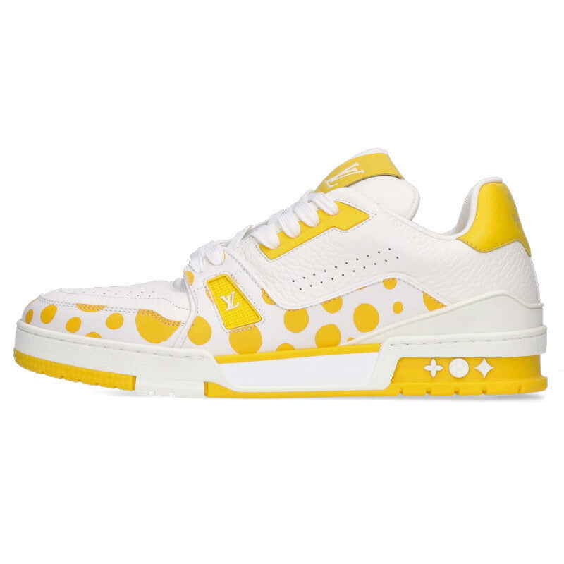 Louis Vuitton LV YK Sneakers White x Yellow Size 8.5