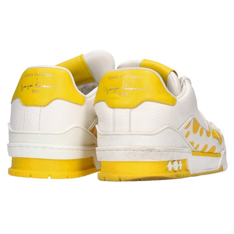 Louis Vuitton LV YK Sneakers White x Yellow Size 8.5