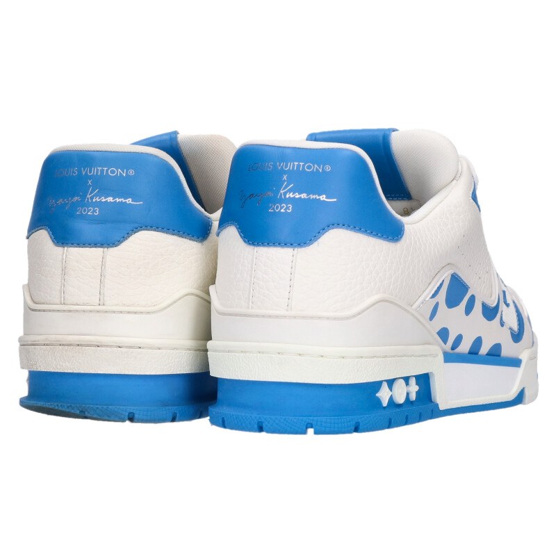Louis Vuitton LV Sneakers Blue x White Size 8.5