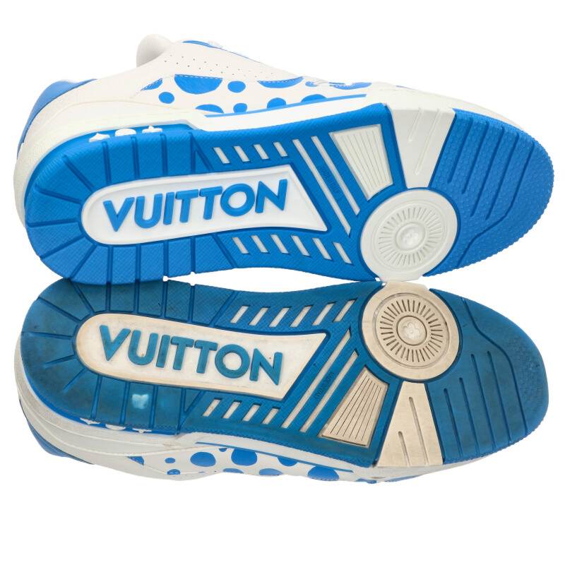Louis Vuitton LV Sneakers Blue x White Size 8.5