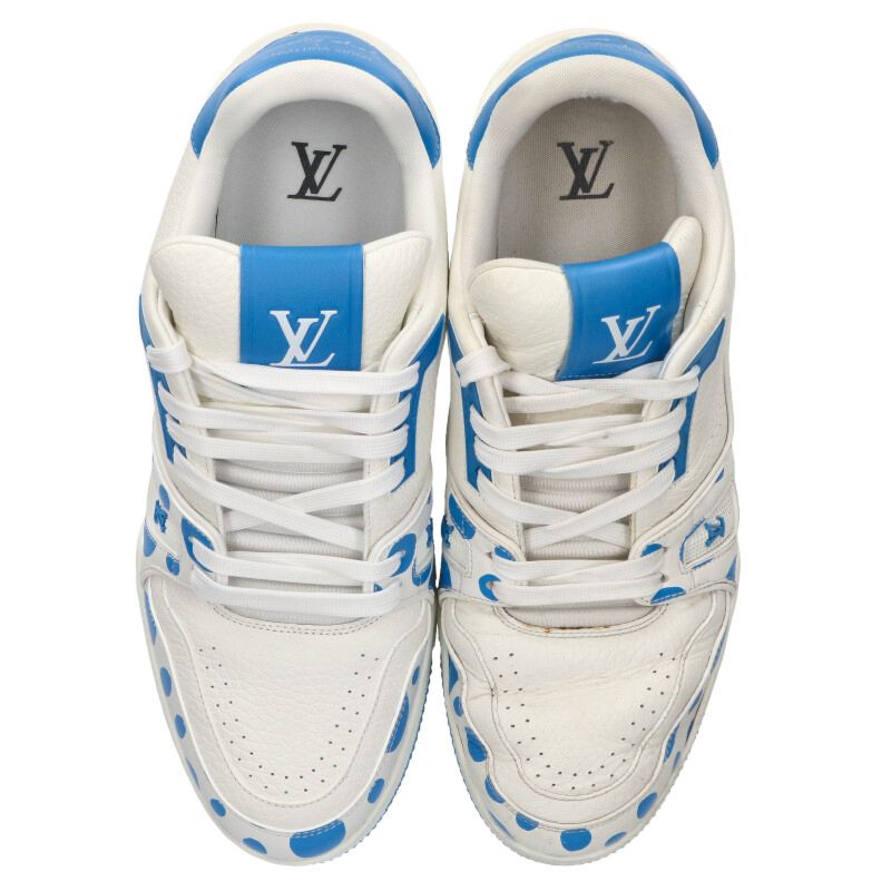 Louis Vuitton LV Sneakers Blue x White Size 8.5