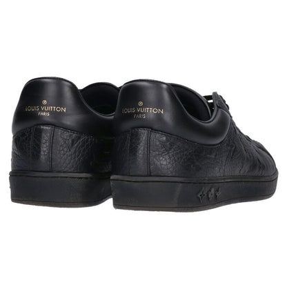 Louis Vuitton Leather Sneakers Black Size 6