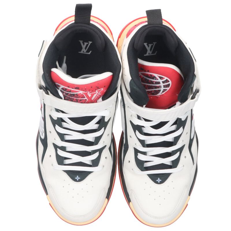 Louis Vuitton LV Trainer 2 Velcro Strap High-Top Size 9.5