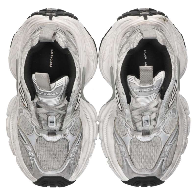 BALENCIAGA 10XL Sneakers Gray Size 4
