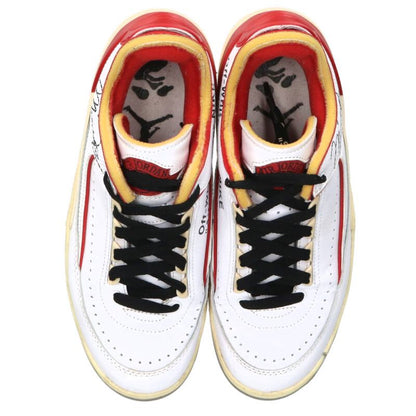 NIKE OFF-WHITE Sneakers Red x White Size 25cm