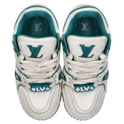 LOUISVUITTON LV Trainer Maxi Lace-Up Sneakers Multi Size 7.5