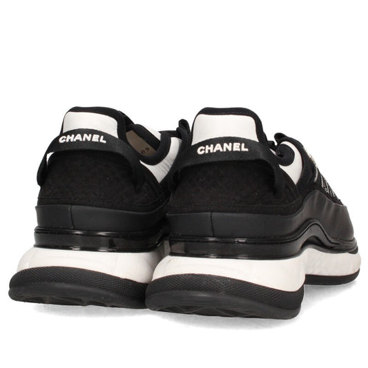 CHANEL Coco Mark Low-Top Sneakers Multi Size 7.5