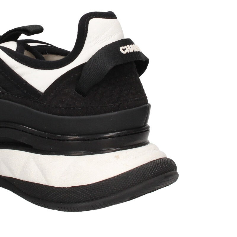 CHANEL Coco Mark Low-Top Sneakers Multi Size 7.5