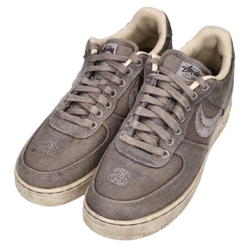 Stussy x Nike Sneakers Gray Size 28cm