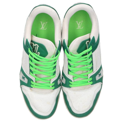 Louis Vuitton LV Sneakers White x Green Size 8.5