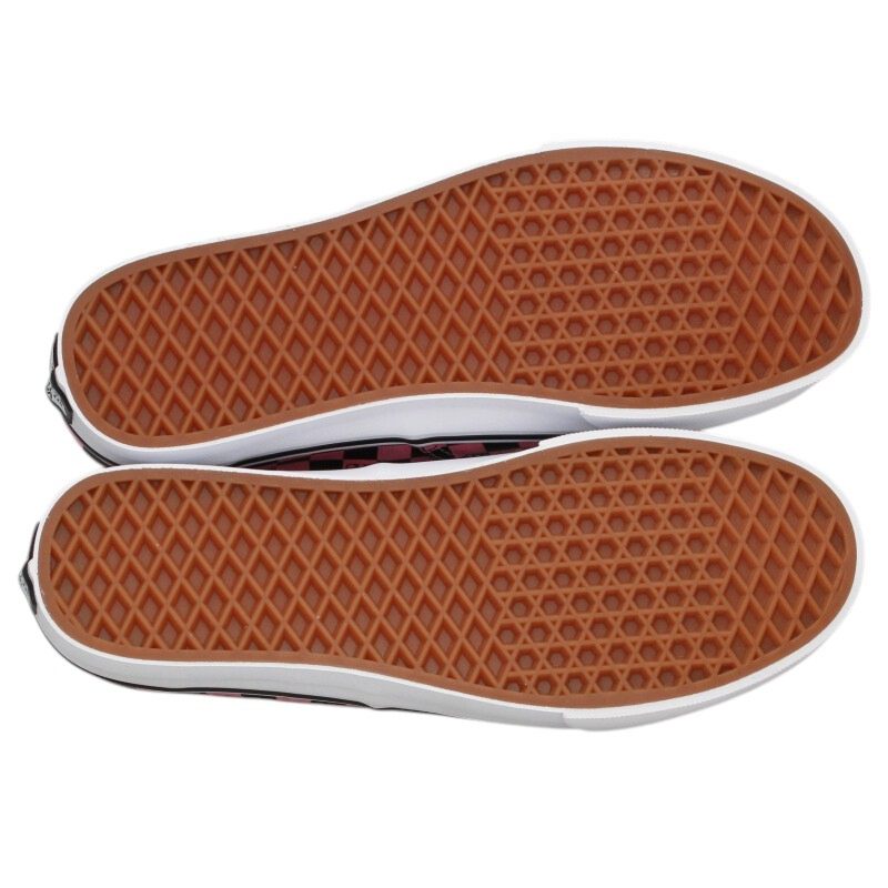 VALENTINO x VANS Checkerboard Sneakers Pink/Black Size 10