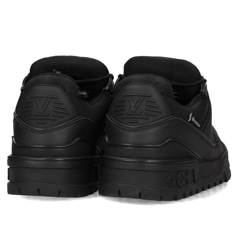 LOUISVUITTON LV Trainer Snow Low Cut Sneakers Black Size 7