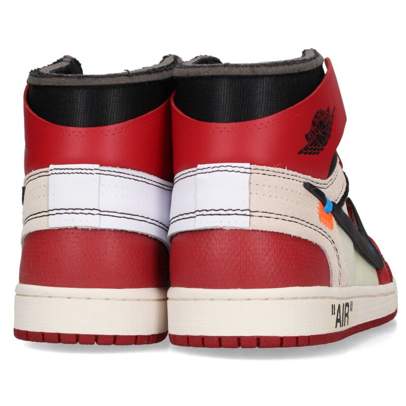 NIKE OFF-WHITE Air Jordan 1 Red White Size 8