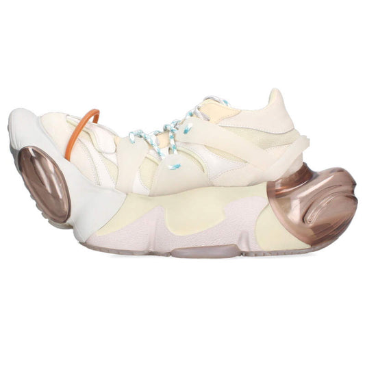grounds CRYSTAL BIG BOY Volume Sole Sneakers Beige Size 10