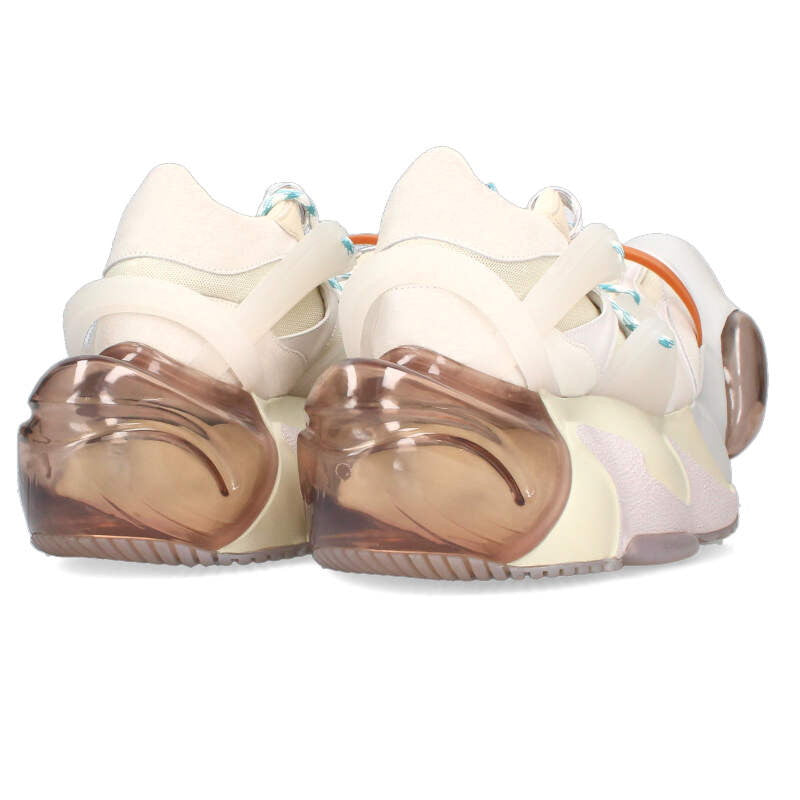 grounds CRYSTAL BIG BOY Volume Sole Sneakers Beige Size 10