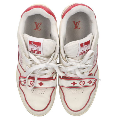 Louis Vuitton LV Sneakers White x Red Size 7