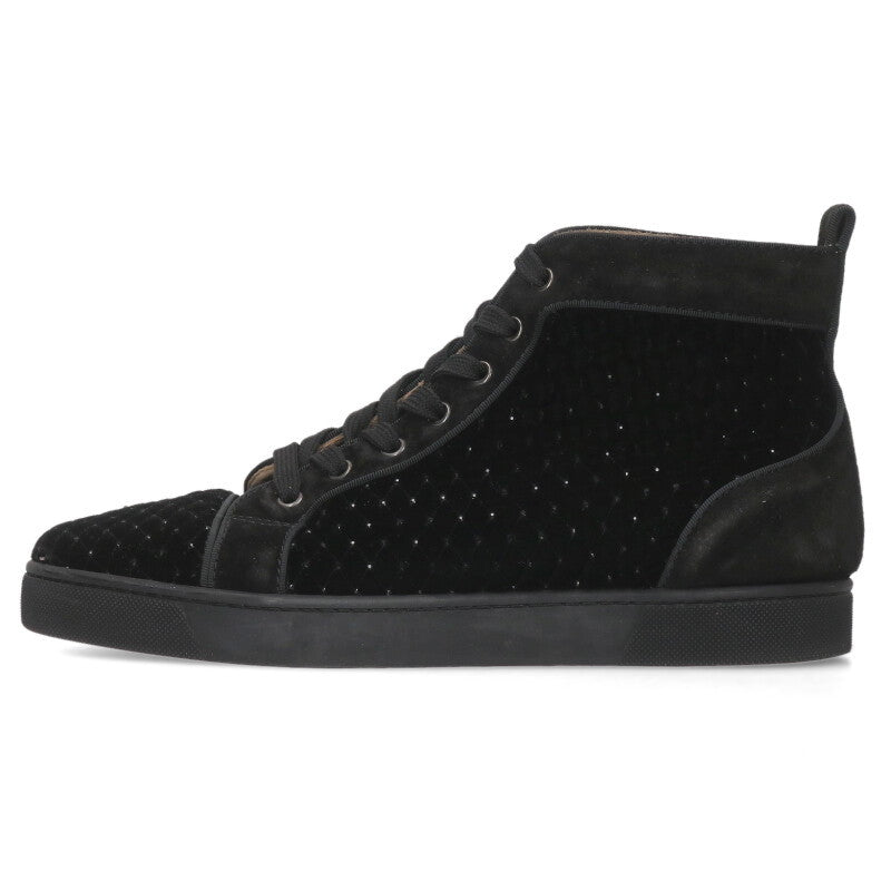 Christian Louboutin Rhinestone Sneakers Black Size EU 42