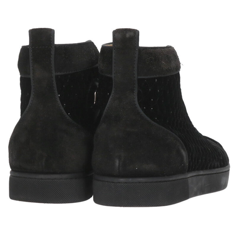 Christian Louboutin Rhinestone Sneakers Black Size EU 42
