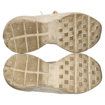 GUCCI Distressed Sneakers White Size 7