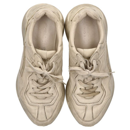GUCCI Distressed Sneakers White Size 7