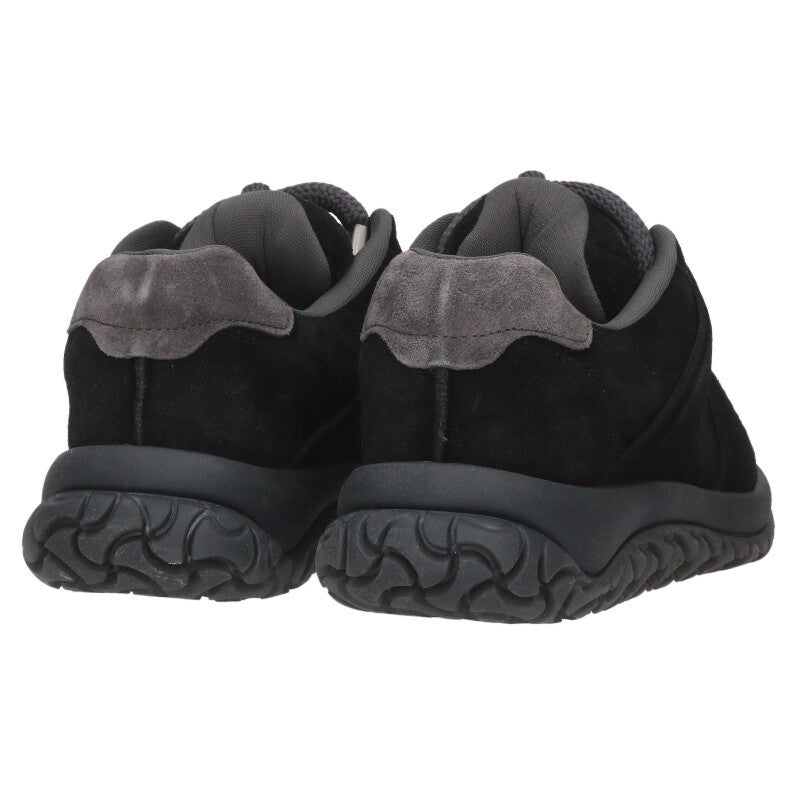BIRKENSTOCK 1774 Suede Low-Cut Sneakers Black Size 7.5