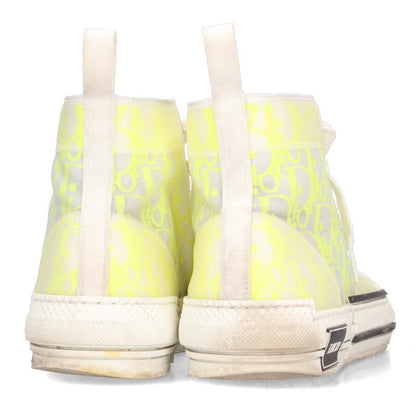 DIOR B23 Oblique High-Top Sneakers Yellow Size 9.5