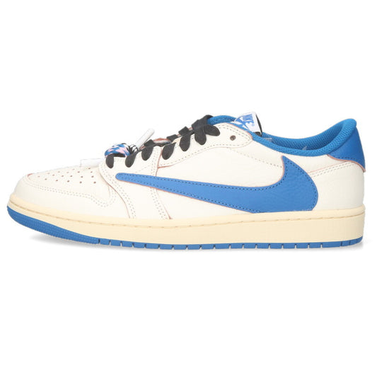 Travis Scott x Nike AJ1 Low OG Sail Military Blue Size 9