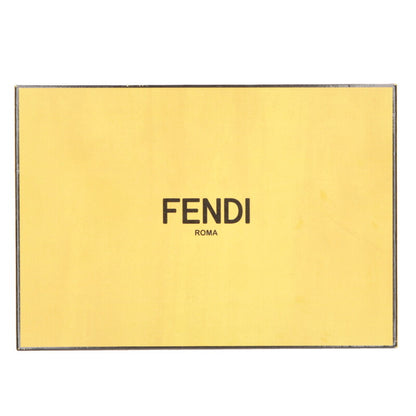 FENDI FF Logo Sock Sneakers Navy/Brown Size 7