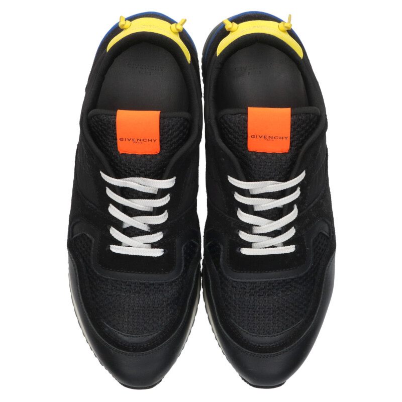 GIVENCHY BM08217980 Low Top Sneakers Black Size 10.5