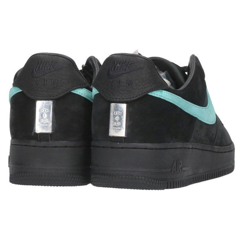 TIFFANY&Co AF1 Low 1837 Leather Black/Blue Size 10.5