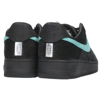 TIFFANY&Co AF1 Low 1837 Leather Black/Blue Size 10.5