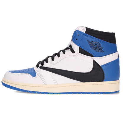 Travis Scott AJ1 High Fragment Military Blue Size 9