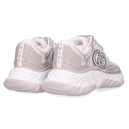 GUCCI RIPPLE Low-Cut Sneakers White & Gray Size 10