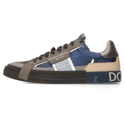DOLCE & GABBANA 2ZERO CUSTOM Low-Cut Sneakers Multi Size 12