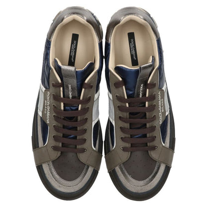 DOLCE & GABBANA 2ZERO CUSTOM Low-Cut Sneakers Multi Size 12