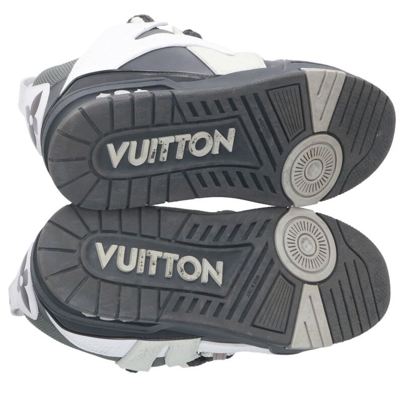 Louis Vuitton LV Sneakers Gray x Black Size 7