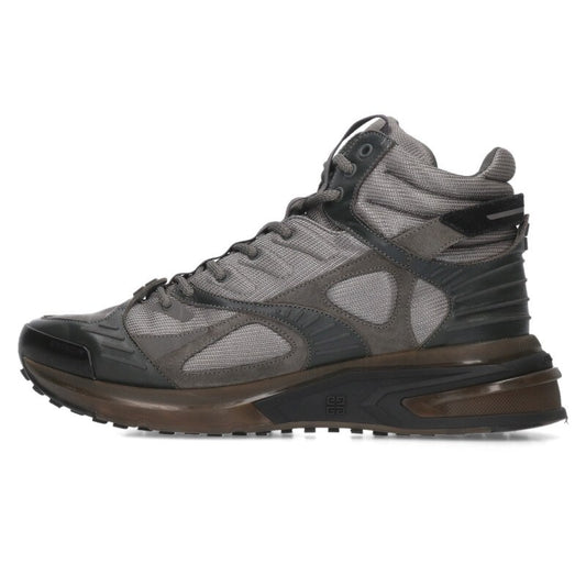 GIVENCHY GIV1 TR Technical High-Cut Sneakers Gray Size 10.5